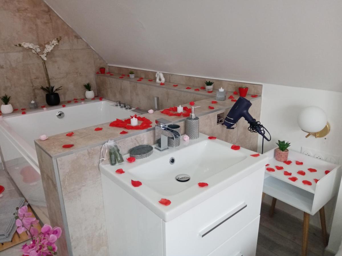 Studio Jacuzzi Au Centre กอลมาร์ ภายนอก รูปภาพ
